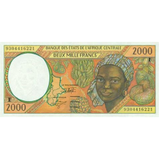 P203Ea Cameroon - 2000 Francs Year 1993 P203Ea Cameroon - 2000 Francs Year 1993